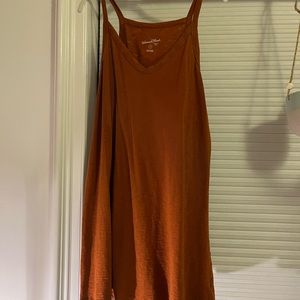 Universal Thread orange tank top dress